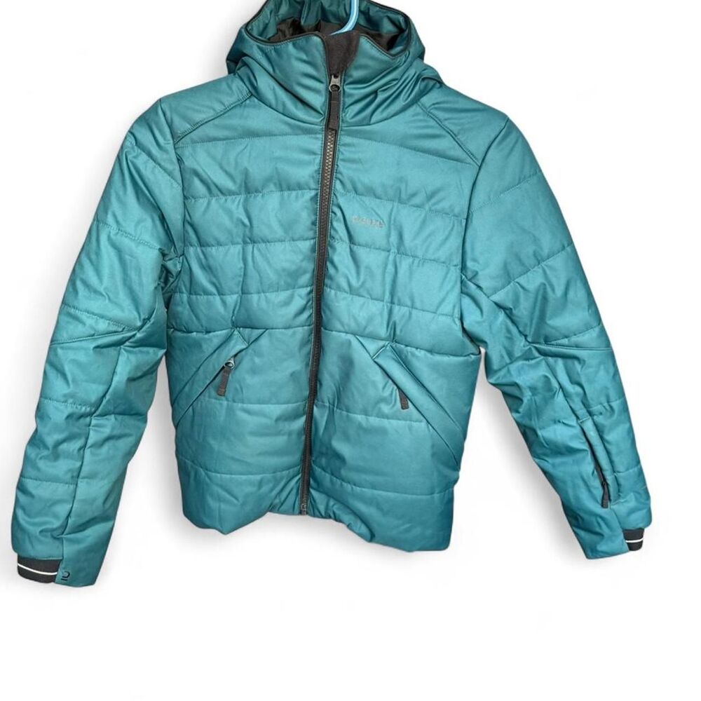 Wedze Decathlon Green Teal Coat Youth Size 10